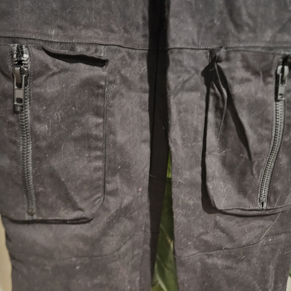 FREE PEOPLE FP Movement Black Utility Structured Cargo Pants. Size Small - Picture 7 of 13